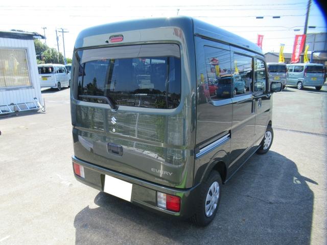 エブリイ PC 届出済未使用車 4WD車 純正バックカメラ付ディスプレイオーディオ Bluetooth再生 USB再生 アップルカープレイ 前後ブレーキサポート オートLEDライト シートヒーター ハイビームアシスト(30枚目)
