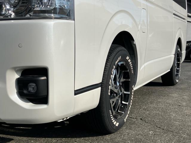 ハイエースバン スーパーGL ダークプライムII カロッエリアナビ 地デジ 全方位カメラ ETC クリムゾン16インチAW LEDヘッドライト スマートキー プッシュスタート 2000cc ガソリン車(11枚目)