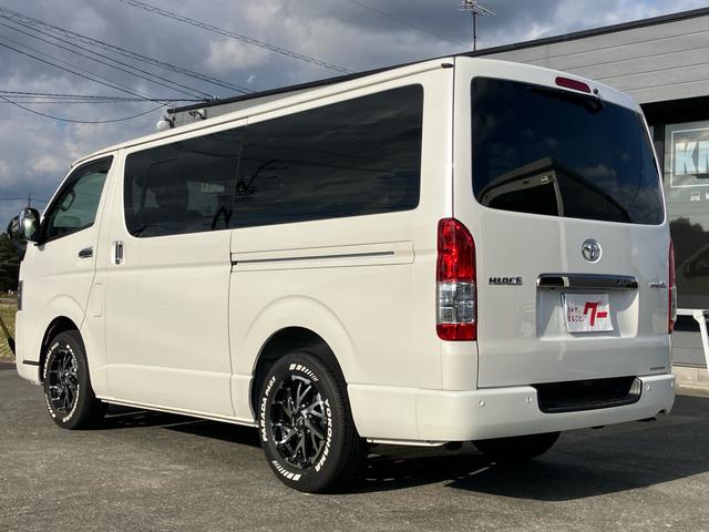 ハイエースバン スーパーGL ダークプライムII カロッエリアナビ 地デジ 全方位カメラ ETC クリムゾン16インチAW LEDヘッドライト スマートキー プッシュスタート 2000cc ガソリン車(12枚目)