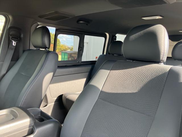 ハイエースバン スーパーGL ダークプライムII カロッエリアナビ 地デジ 全方位カメラ ETC クリムゾン16インチAW LEDヘッドライト スマートキー プッシュスタート 2000cc ガソリン車(46枚目)