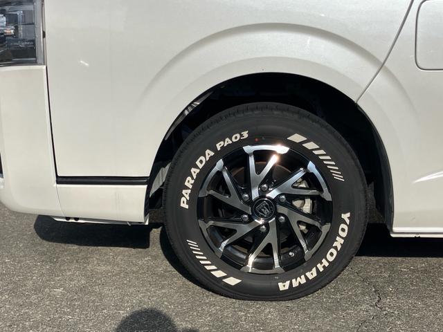 ハイエースバン スーパーGL ダークプライムII カロッエリアナビ 地デジ 全方位カメラ ETC クリムゾン16インチAW LEDヘッドライト スマートキー プッシュスタート 2000cc ガソリン車(50枚目)