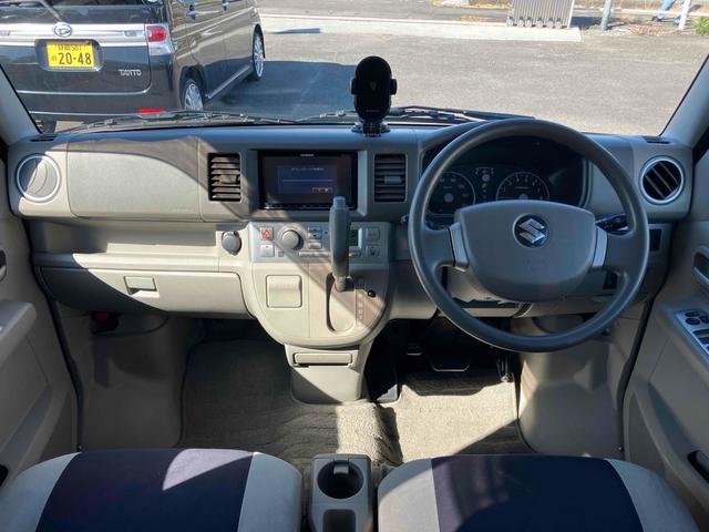 エブリイワゴン ＰＺターボ　両側スライド・片側電動　ナビ　キーレスエントリー　電動格納ミラー　ＡＴ　盗難防止システム　ＡＢＳ　ＣＤ　ＤＶＤ再生　アルミホイール　衝突安全ボディ　エアコン　パワーステアリング　パワーウィンドウ（2枚目）