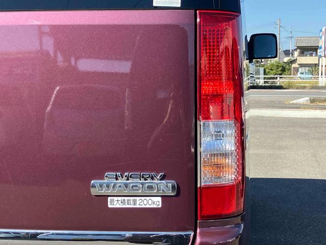 エブリイワゴン ＰＺターボ　両側スライド・片側電動　ナビ　キーレスエントリー　電動格納ミラー　ＡＴ　盗難防止システム　ＡＢＳ　ＣＤ　ＤＶＤ再生　アルミホイール　衝突安全ボディ　エアコン　パワーステアリング　パワーウィンドウ（26枚目）