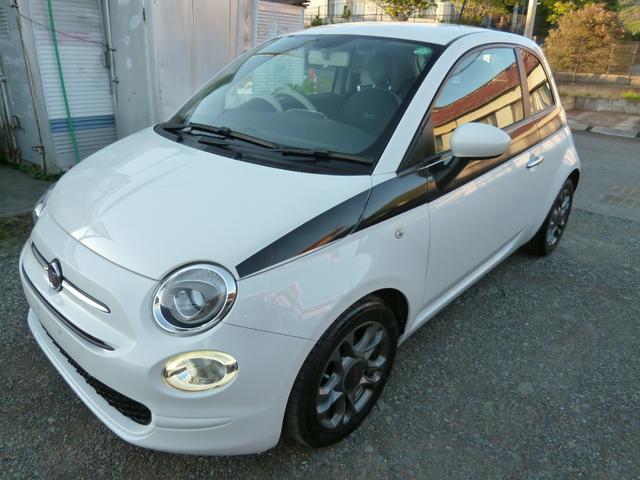 ５００ ツインエア　ポップ　後期モデル　ＤＲＬ　ＢＴオーディオ　５００Ｓ用１５インチＡＷ　カロッツエリア地デジナビ　デュアロジックメンテ済み（4枚目）