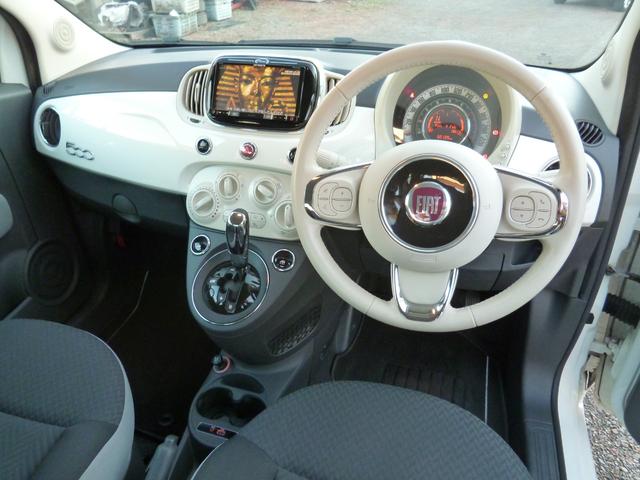 ５００ ツインエア　ポップ　後期モデル　ＤＲＬ　ＢＴオーディオ　５００Ｓ用１５インチＡＷ　カロッツエリア地デジナビ　デュアロジックメンテ済み（10枚目）