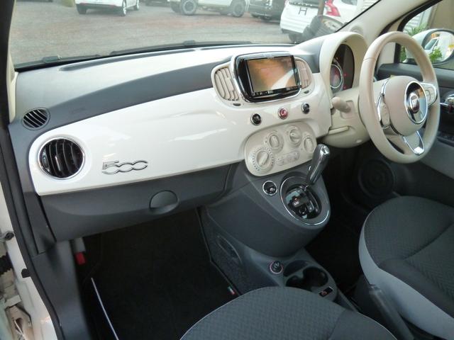 ５００ ツインエア　ポップ　後期モデル　ＤＲＬ　ＢＴオーディオ　５００Ｓ用１５インチＡＷ　カロッツエリア地デジナビ　デュアロジックメンテ済み（21枚目）