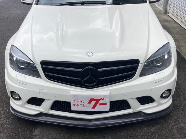 Ｃ６３　ＡＭＧ　Ｋ＆Ｗ車高調　ＨＲＥ２０インチＡＷ　ＬＳＤ　ワンオフチタンマフラー　Ｖ８ＮＡ６２００ｃｃ　本革シート　サンルーフ　ナビ　ＥＴＣ(7枚目)