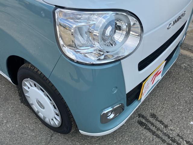 ムーヴキャンバス ストライプスＧターボ　届出済未使用車　衝突被害軽減ブレーキ　両側パワースライドドア　スマートキー　プッシュスタート　ＬＥＤヘッドライト　シートヒーター（6枚目）