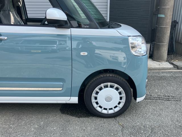 ムーヴキャンバス ストライプスＧターボ　届出済未使用車　衝突被害軽減ブレーキ　両側パワースライドドア　スマートキー　プッシュスタート　ＬＥＤヘッドライト　シートヒーター（43枚目）