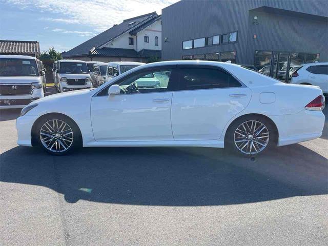 クラウン 2.5アスリート アニバーサリーエディション ETC オートクルーズコントロール バックカメラ ナビ TV アルミホイール オートライト HID AT シートエアコン スマートキー 電動格納ミラー 盗難防止システム パワーシート 革シート CD(15枚目)