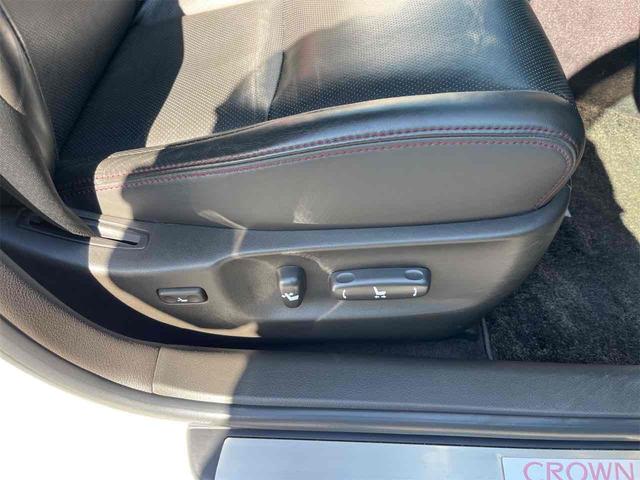 クラウン 2.5アスリート アニバーサリーエディション ETC オートクルーズコントロール バックカメラ ナビ TV アルミホイール オートライト HID AT シートエアコン スマートキー 電動格納ミラー 盗難防止システム パワーシート 革シート CD(33枚目)