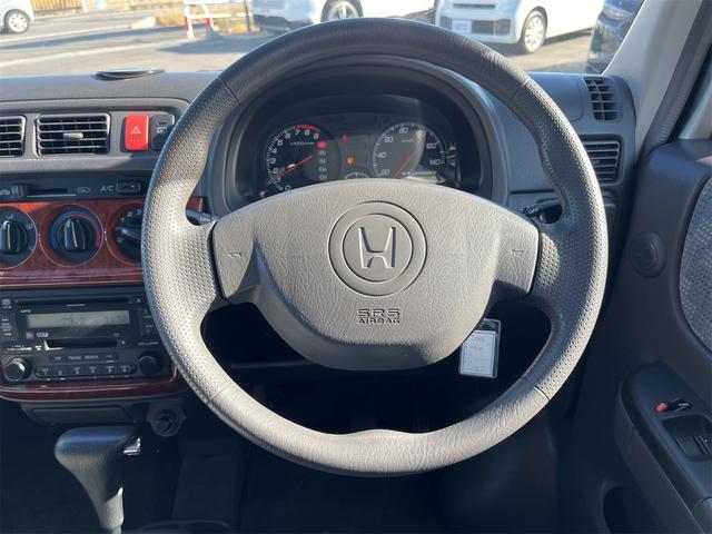 バモス ターボ 両側スライドドア キーレスエントリー AT ABS CD MD 衝突安全ボディ エアコン パワーステアリング パワーウィンドウ(3枚目)