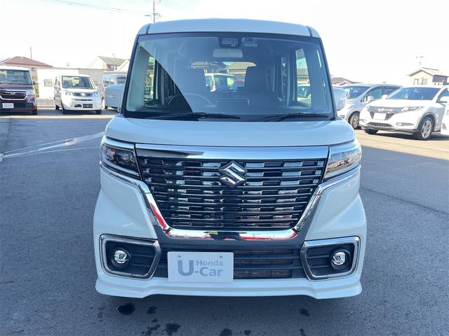 スペーシアカスタム ハイブリッドＸＳターボ　ドライブレコーダー　バックカメラ　両側電動スライドドア　ナビ　ＴＶ　クリアランスソナー　オートクルーズコントロール　レーンアシスト　衝突被害軽減システム　オートライト　ＬＥＤヘッドランプ　スマートキー（11枚目）