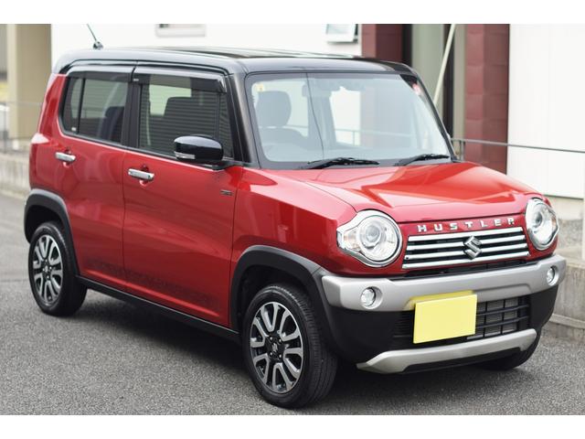 ハスラー ＪスタイルＩＩ　ワンオーナー　禁煙車　ナビ　テレビ　Ｂｌｕｅｔｏｏｔｈ　ブレーキサポート　誤発進抑制　車線逸脱警報　先行車発進お知らせ　オートライト　アルミホイール　ナノイー付オートエアコン　シートヒーター　記録簿（5枚目）