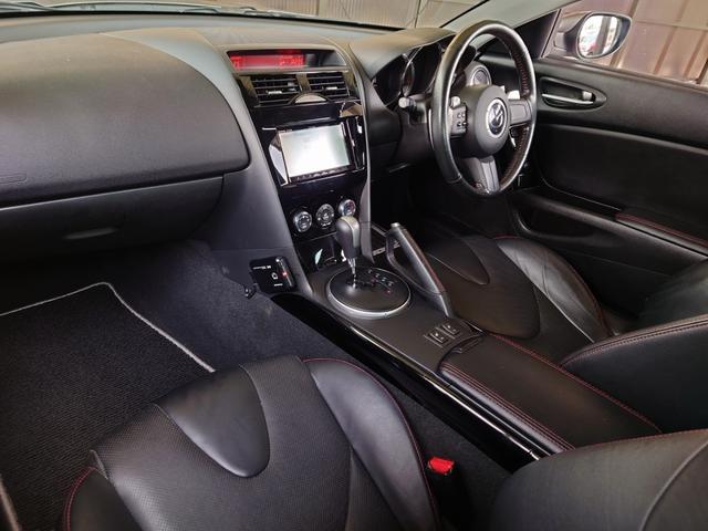 ＲＸ－８ スピリットＲ　ナビ　テレビ　Ｂｌｕｅｔｏｏｔｈ　ＥＴＣ　バックカメラ　禁煙車　前後ドライブレコーダー　レッドステッチ入りレザーシート　オートライト　オートワイパー　スピリットＲ専用レッドステッチ内装　シートヒーター（2枚目）