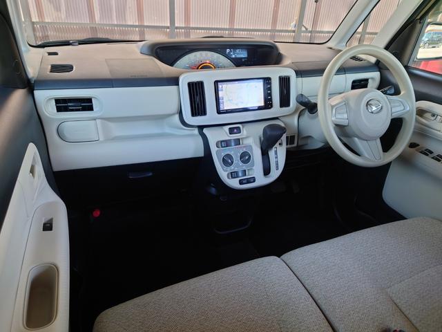ムーヴキャンバス Ｌ　ワンオーナー　ナビ　テレビ　Ｂｌｕｅｔｏｏｔｈ　ＤＶＤビデオ再生可　禁煙車　両側スライドドア　アイドリングストップ　ベンチシート　キーレス　セキュリティアラーム　記録簿　スペアキーあり（2枚目）