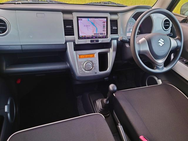 ハスラー Ｇ　ナビ　テレビ　Ｂｌｕｅｔｏｏｔｈ　ＤＶＤビデオ再生可　禁煙車　５速マニュアル　オートエアコン　シートヒーター　キーレス　アイドリングストップ　エコクール　電動格納・ヒーター付ドアミラー（2枚目）