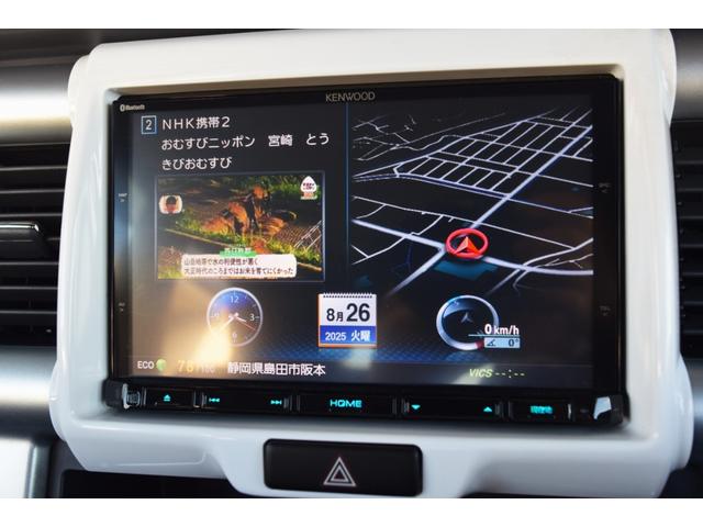 ハスラー Ｇ　ナビ　テレビ　Ｂｌｕｅｔｏｏｔｈ　ＤＶＤビデオ再生可　禁煙車　５速マニュアル　オートエアコン　シートヒーター　キーレス　アイドリングストップ　エコクール　電動格納・ヒーター付ドアミラー（13枚目）