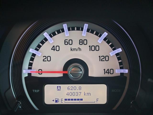 ハスラー Ｇ　ナビ　テレビ　Ｂｌｕｅｔｏｏｔｈ　ＤＶＤビデオ再生可　禁煙車　５速マニュアル　オートエアコン　シートヒーター　キーレス　アイドリングストップ　エコクール　電動格納・ヒーター付ドアミラー（17枚目）