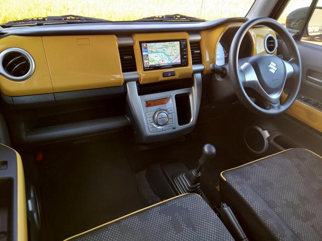 ハスラー Ｇ　ワンオーナー　ナビ　テレビ　Ｂｌｕｅｔｏｏｔｈ　バックカメラ　ＤＶＤビデオ再生可　禁煙車　５速マニュアル　ドライブレコーダー　オートエアコン　シートヒーター　キーレス　アイドリングストップ（2枚目）