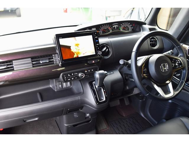 Ｎ－ＢＯＸカスタム Ｇ・Ｌターボホンダセンシング　ワンオーナー　ナビ　ＴＶ　禁煙車　ターボ　Ｂｌｕｅｔｏｏｔｈ　バックカメラ　ドライブレコーダー　ＥＴＣ　両側パワースライドドア　衝突軽減ブレーキ　誤発進抑制　アダプティブクルーズコントロール　記録簿（2枚目）