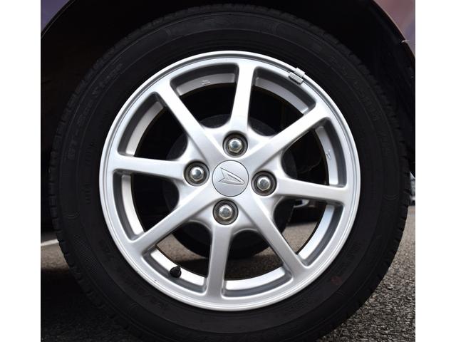 ミライース G ナビ テレビ ドライブレコーダー 禁煙車 オートエアコン アイドリングストップ 革巻きステアリング キーレス 純正フロアマット 純正ドアバイザー アルミホイール 記録簿 スペアキー(31枚目)