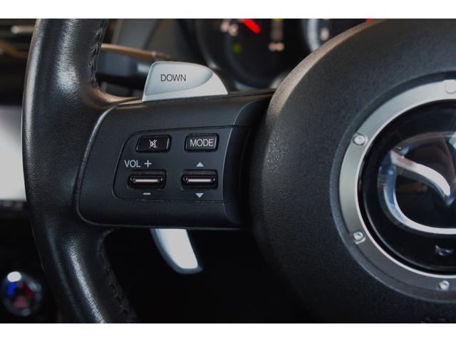 ＲＸ－８ タイプＧ　ナビＴＶ　ＥＴＣ　バックカメラ　ＳＰＩＲＩＴ　Ｒ用フロントバンパー・フロントスポイラー・サイドスポイラー　リヤスポイラー　禁煙車　オートライト　オートワイパー　オートエアコン　１８インチアルミホイール（40枚目）