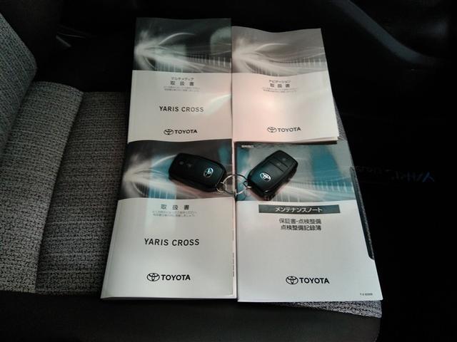 ヤリスクロス ハイブリッドＺ　ハイブリッド　ワンオーナー　電動シート　安全装備　衝突被害軽減システム　横滑り防止機能　ＡＢＳ　エアバッグ　オートクルーズコントロール　盗難防止装置　バックカメラ　ＥＴＣ　ドラレコ　スマートキー（35枚目）