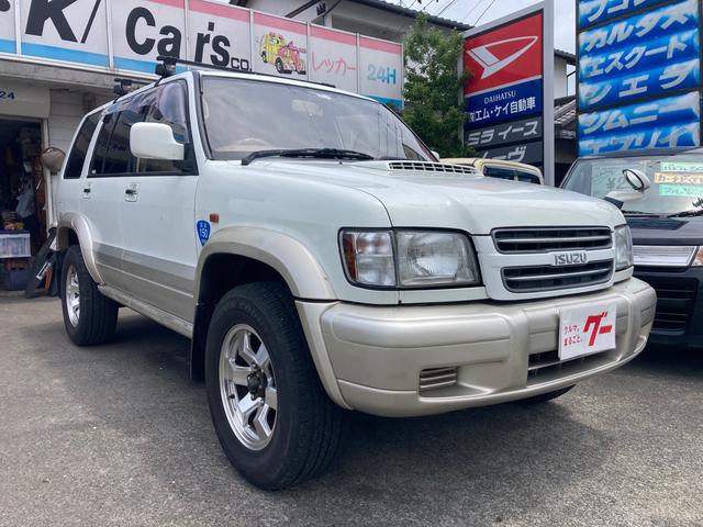 ビッグホーン プレジール　ロング　４ＷＤ　１ナンバー　５人乗り　３０００ディーゼル（3枚目）