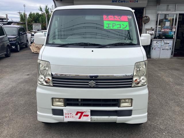 エブリイワゴン ＰＺターボ　ターボ　左パワースライドドア　アルミホイール　キーレスエントリー　オートマ　エアコン　パワステ　パワーウインドゥ　ＡＢＳ　エアバッグ（2枚目）