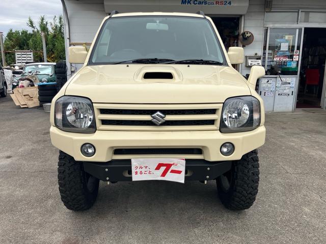 ジムニー XC リフトアップ マッドタイヤ アルミホイール オールペイント 社外テール 社外バンパー 5速マニュアル 4WD ターボ 5MT(2枚目)