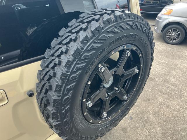 ジムニー XC リフトアップ マッドタイヤ アルミホイール オールペイント 社外テール 社外バンパー 5速マニュアル 4WD ターボ 5MT(16枚目)