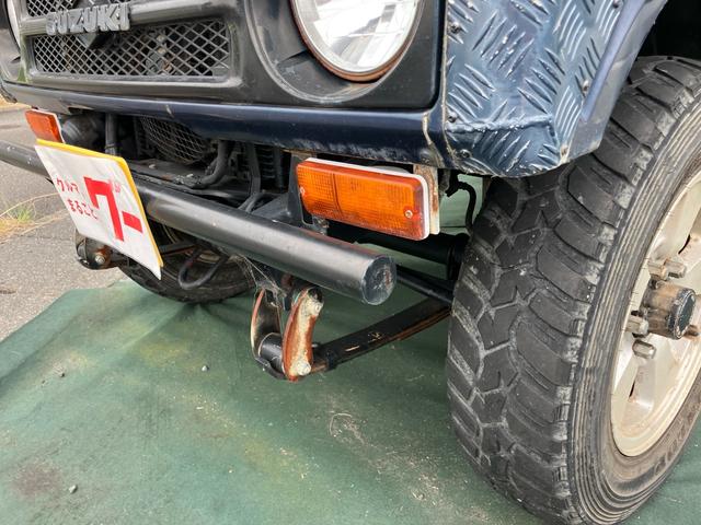 ジムニー  リフトアップ アルミホイール オートマ 社外ステアリング シート マフラー バンパー(5枚目)