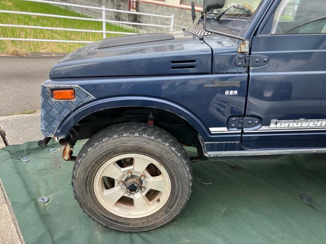 ジムニー  リフトアップ アルミホイール オートマ 社外ステアリング シート マフラー バンパー(7枚目)