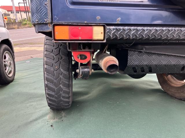 ジムニー  リフトアップ アルミホイール オートマ 社外ステアリング シート マフラー バンパー(9枚目)