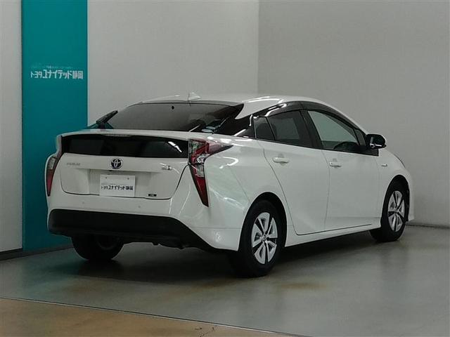 プリウス Ａ　ハイブリッド　ワンオーナー　安全装備　衝突被害軽減システム　横滑り防止機能　ＡＢＳ　エアバッグ　オートクルーズコントロール　盗難防止装置　バックカメラ　ＥＴＣ　ドラレコ　ミュージックプレイヤー接続可（9枚目）