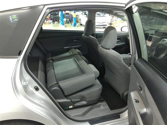 プリウスアルファ Ｓ　ハイブリッド　ワンオーナー　安全装備　横滑り防止機能　ＡＢＳ　エアバッグ　盗難防止装置　バックカメラ　ＥＴＣ　ミュージックプレイヤー接続可　ＣＤ　スマートキー　キーレス　フル装備　アルミホイール（24枚目）