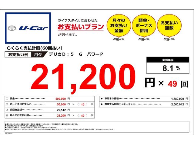 G パワーパッケージ 4WD 7人乗り SDフルセグナビ(3枚目)