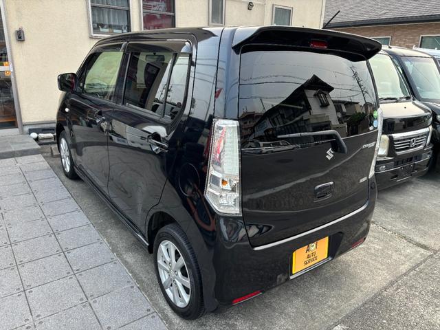 ワゴンＲスティングレー Ｘ　車検　２年　付き　ナビ　ＴＶ　ＥＴＣ　オートライト　ＨＩＤヘッドライト　フォグランプ　革ハンドル　スマートキー（２個）　プッシュスタート　盗難防止システム　１４インチ純正アルミホイール（14枚目）