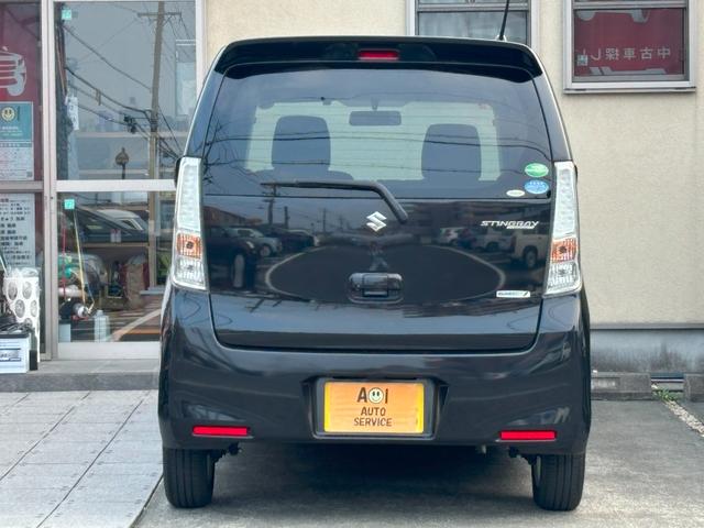 ワゴンＲスティングレー Ｘ　車検　２年　付き　ナビ　ＴＶ　ＥＴＣ　オートライト　ＨＩＤヘッドライト　フォグランプ　革ハンドル　スマートキー（２個）　プッシュスタート　盗難防止システム　１４インチ純正アルミホイール（15枚目）