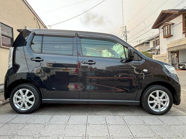 ワゴンＲスティングレー Ｘ　車検　２年　付き　ナビ　ＴＶ　ＥＴＣ　オートライト　ＨＩＤヘッドライト　フォグランプ　革ハンドル　スマートキー（２個）　プッシュスタート　盗難防止システム　１４インチ純正アルミホイール（19枚目）