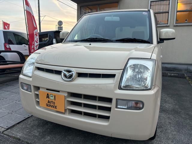 キャロル GII 車検 2年 付き ワンオーナー ナビ ワンセグ 5速マニュアル 5MT 13インチ社外アルミホイール 国産タイヤ 記録簿 キーレス 電動格納ドアミラー ドアバイザー フロアマット(2枚目)