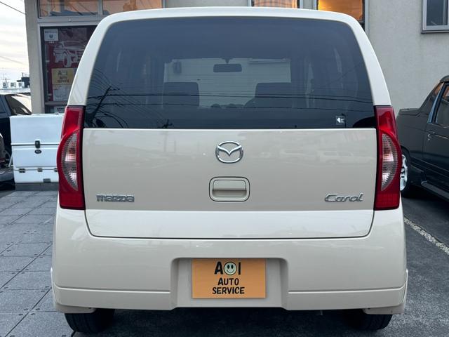 キャロル GII 車検 2年 付き ワンオーナー ナビ ワンセグ 5速マニュアル 5MT 13インチ社外アルミホイール 国産タイヤ 記録簿 キーレス 電動格納ドアミラー ドアバイザー フロアマット(13枚目)