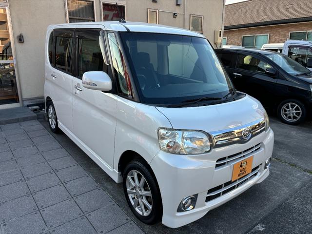 タント Gスペシャル 車検 2年 付き ナビ Bluetooth バックカメラ フルセグTV ETC アイドリングストップ バッテリー新品 左後ろ電動スライドドア フォグランプ スマートキー ドアバイザー フロアマット(6枚目)