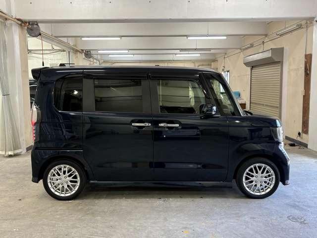 Ｎ－ＢＯＸカスタム Ｌターボ　ナビ　フルセグ　Ｂカメラ　ＥＴＣ　ＬＥＤ　ＡＷ　フロントフォグランプ　両側（電動）スライドドア　スマートキー　ベンチシート　シートヒーター　過給器設定モデル　ＤＶＤ　ＣＤ　ミュージックサーバー（7枚目）