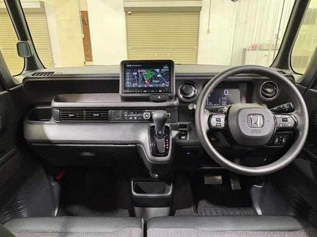 N-BOXカスタム ナビ フルセグ Bカメラ ETC LED AW 両側(電動)スライドドア スマートキー ベンチシート シートヒーター ミュージックプレイヤー接続可 衝突被害軽減ブレーキ レーンキープアシスト(3枚目)