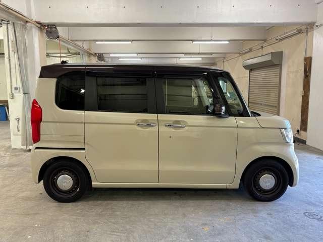 Ｎ－ＢＯＸ Ｌ・ターボコーディネートスタイル　ナビ　フルセグ　Ｂカメラ　ＬＥＤ　ドライブレコーダー　両側電動スライドドア　シートヒーター　ベンチシート　過給器設定モデル　ミュージックサーバー（7枚目）