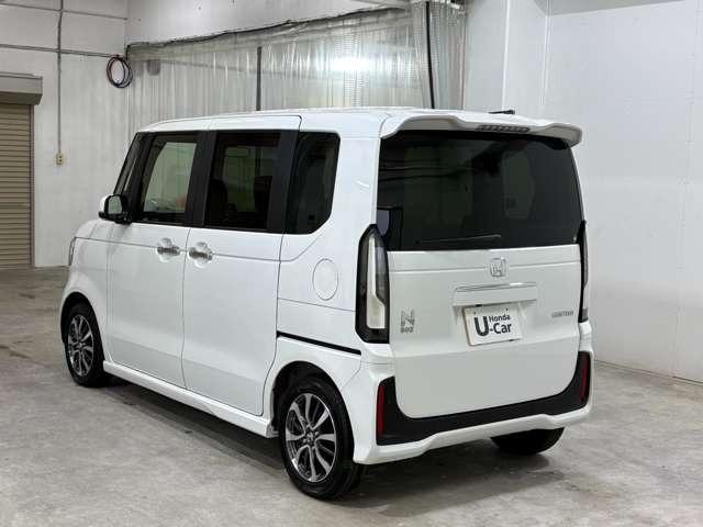 Ｎ－ＢＯＸカスタム 　ナビ　フルセグ　Ｂカメラ　ＥＴＣ　ＬＥＤ　ＡＷ　両側電動スライドドア　フルフラットシート　シートヒーター　ベンチシート　ＤＶＤ　ＣＤ（2枚目）