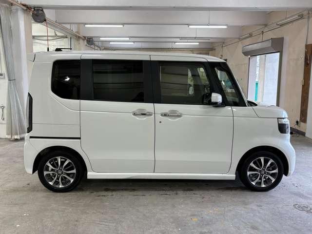 Ｎ－ＢＯＸカスタム 　ナビ　フルセグ　Ｂカメラ　ＥＴＣ　ＬＥＤ　ＡＷ　両側電動スライドドア　フルフラットシート　シートヒーター　ベンチシート　ＤＶＤ　ＣＤ（7枚目）