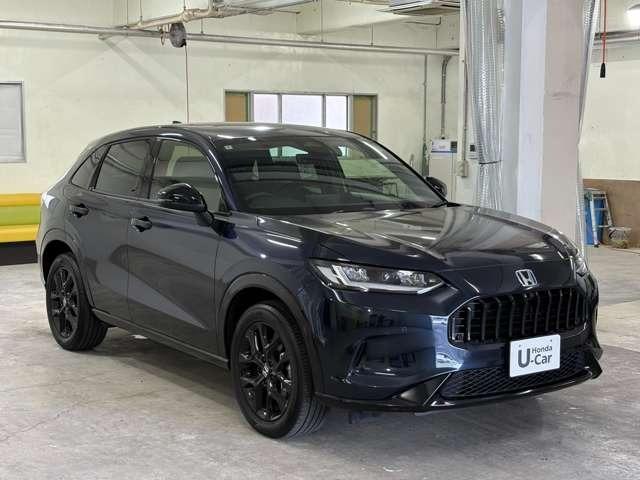 ZR-V e:HEV Z特別仕様車ブラックスタイル ナビ フルセグ マルチビューカメラ ETC LED AW 障害物センサー ミュージックプレイヤー接続可 ドライブレコーダー ディスプレイオーディオ スマートキー シートヒーター 電動シート(6枚目)